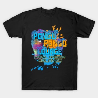 Pongu Pongu Lounge in The Animal Kingdom Orlando T-Shirt